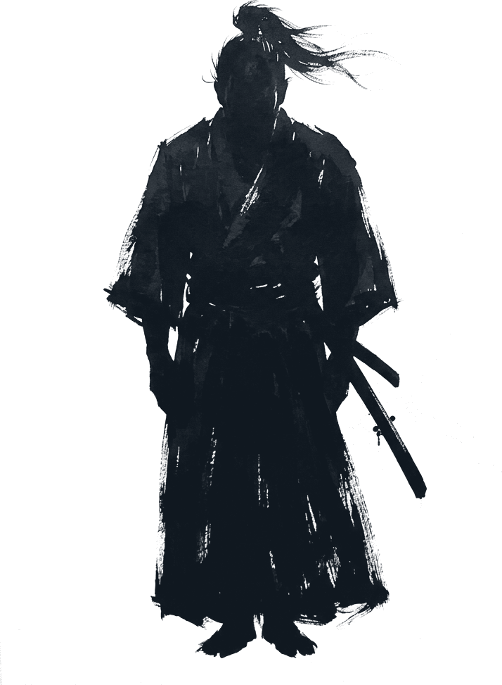 迎える侍